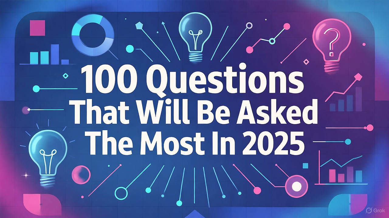 100 Questions That Will Be Asked The Most In 2025 100 Questions That Will Be Asked The Most In 2025