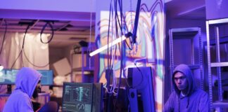 Best AI tools in 2026 Futuristic workspace with advanced AI assistants and interfaces