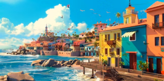 Best places to visit in Puerto Rico Historic Old San Juan with El Morro fortress and Caribbean Sea